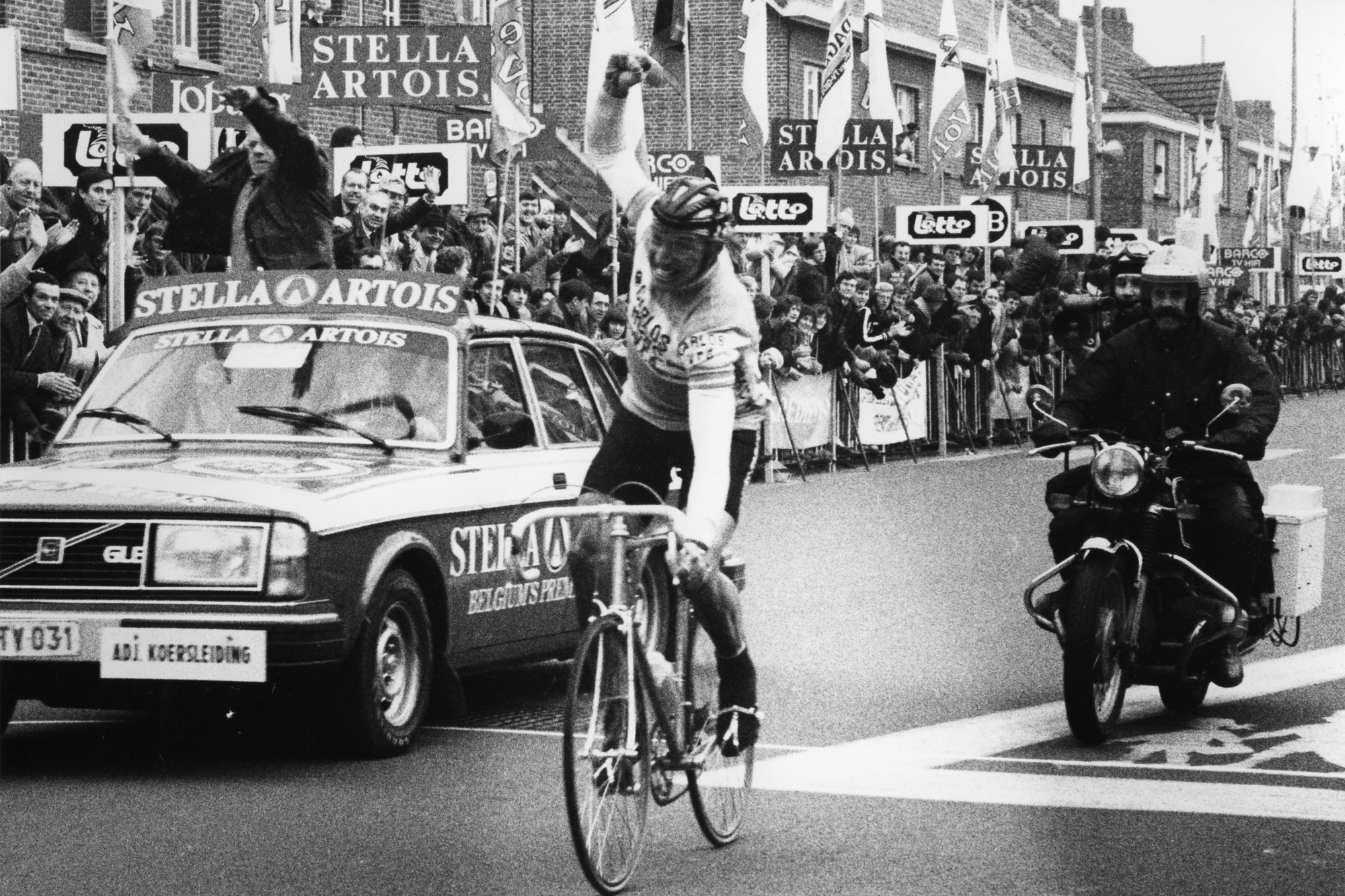 Joseph Bruyère, de winnaar van de Omloop Het Volk in 1980.