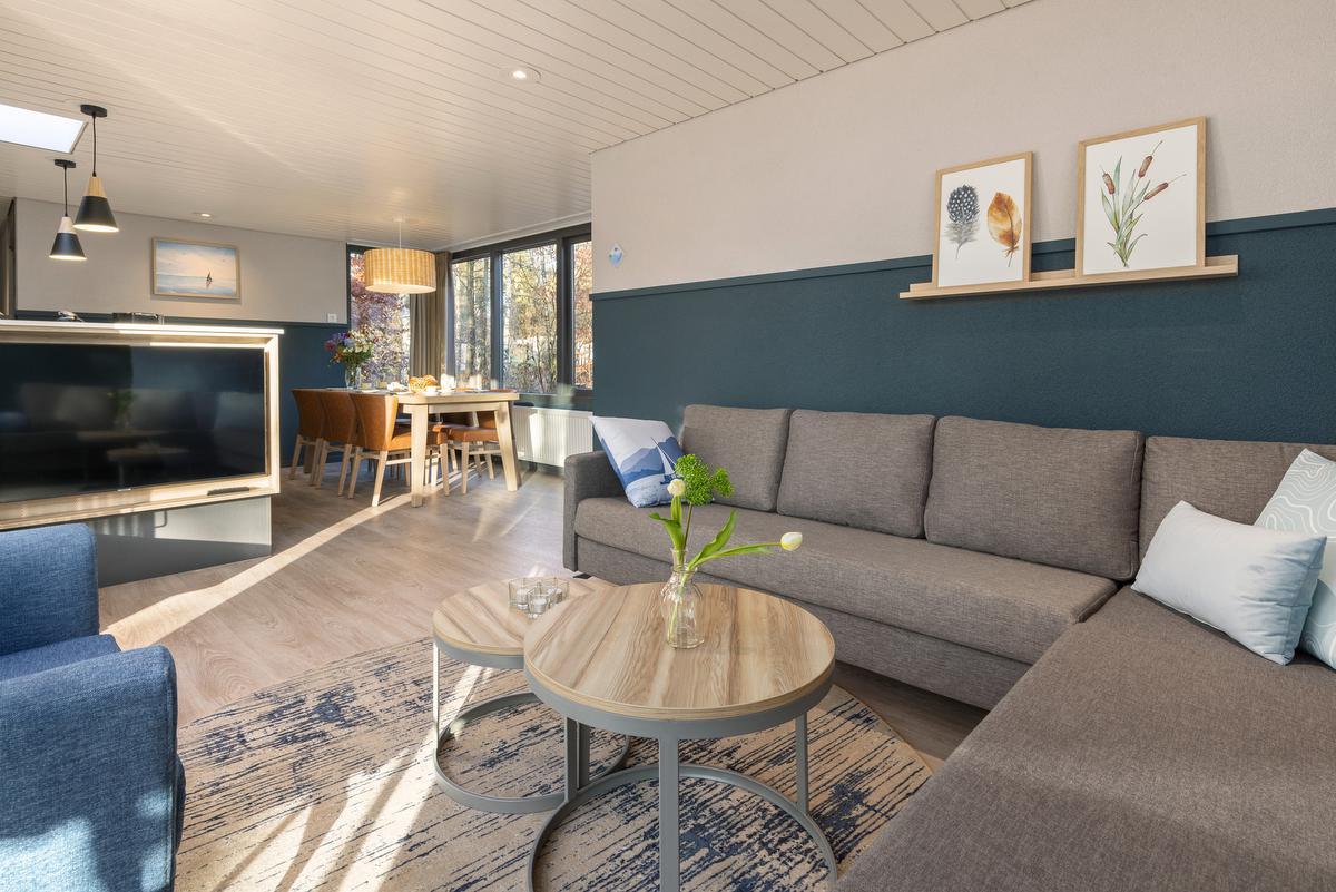 Alle cottages kregen een compleet nieuw design, meer luxe en meer comfort.© Center Parcs/MF