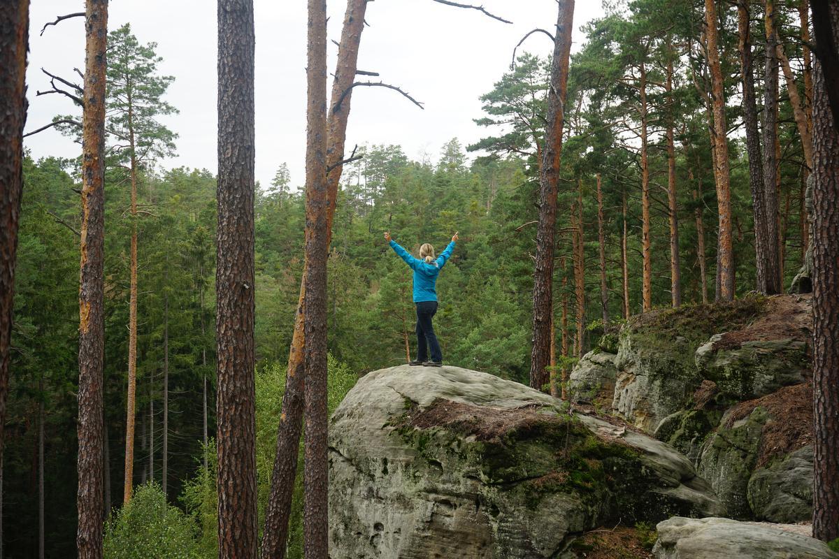 Onbekend maar wondermooi: het natuurreservaat Toulovcovy Maštale. (foto Mieke Vercruijsse)