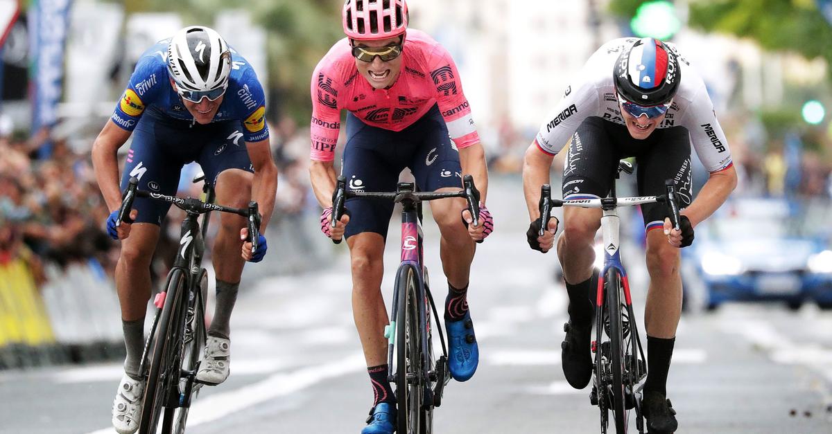 Neilson Powless is opvolger van Remco Evenepoel in Clasica San Sebastian -  Sport/Voetbalmagazine