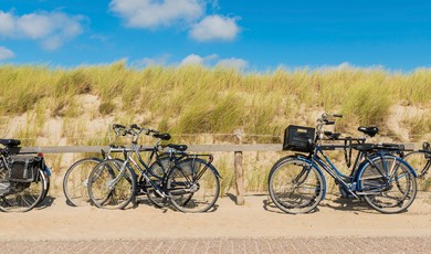 Bicycles at the Beach
