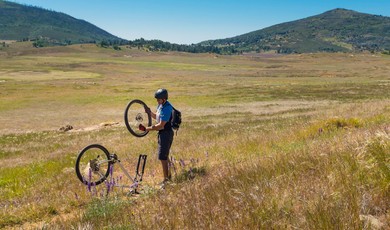 Repairing A Flat Tire
