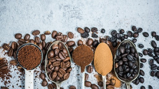 coffee beans roasted,instant and grinded coffee