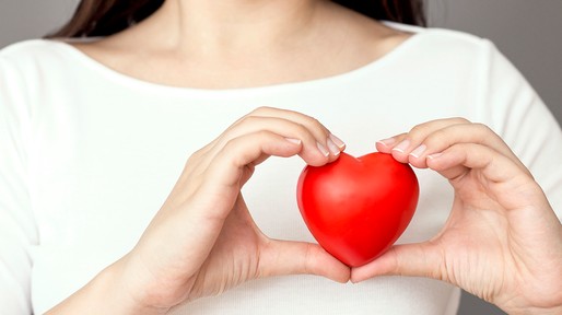 Holding Heart