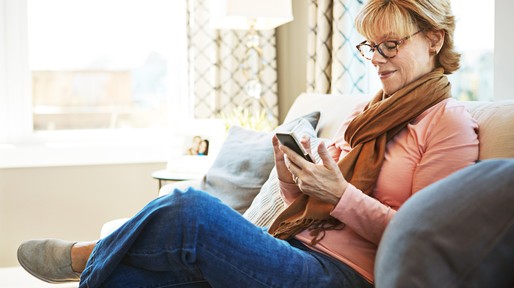 Staying connected and up to date during her retirement