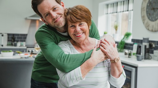 Happy Mother With Son