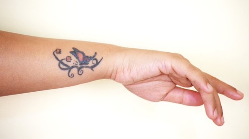 Butterfly Tattoo On Wrist